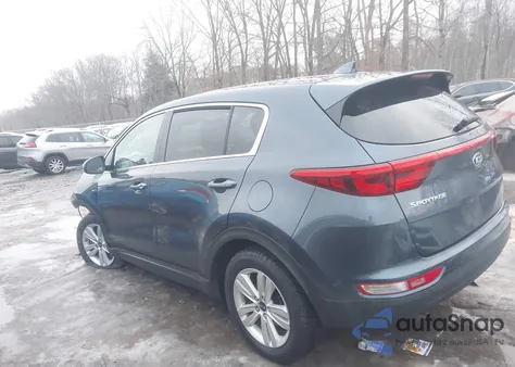 2018 Kia Sportage Lx z USA, uszkodzony, nr VIN KNDPMCAC6J7448216